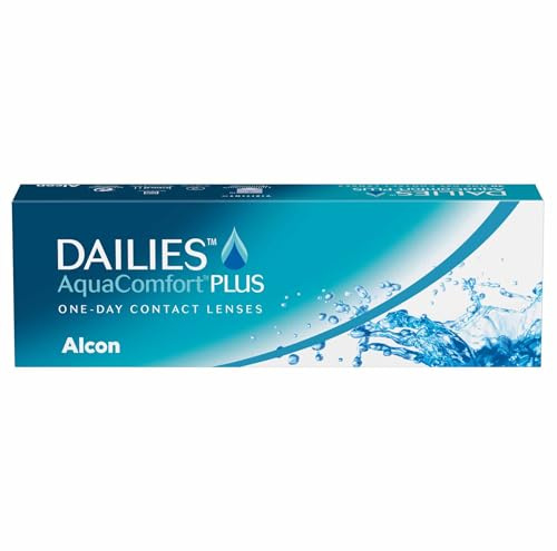Dailies AquaComfort Plus Tageslinsen | 30 Stk | -14.00 dpt | Weiche Tageslinsen für scharfes und klares Sehen und langanhaltenden Komfort. Mit BC 8.7 mm und DIA 14.0 mm