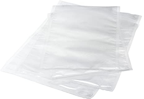 Tefal Bolsas Vacupack XA2540 - Paquete 18 bolsas de plástico, 10 unidades 8 x 30 cm y 8 unidades 28 x 35 cm para envasadora al vacío Tefal Vacupack, conserva tus alimentos durante más tiempo frescos