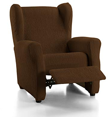 Martina Home Emilia Tasche Sessel Relax, Stoff, Braun, 33 x 8 x 42 cm