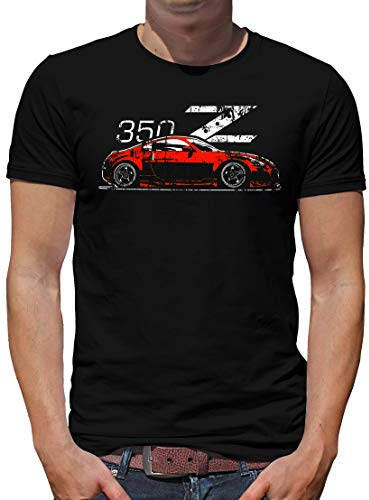 TShirt-People Zetti 350Z Fairlady T-Shirt Herren L Schwarz