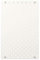 BestOnlineDeals01 SKÅDIS Panneau perforé blanc 36 x 56 cm pour la maison et le bureau Tableaux d'affichage Organisateurs de papier et médias Petit rangement et organiseurs Stockage et organisation