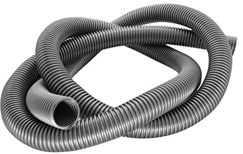 Othmro 1 pz tubo filettato durevole 32mmx39mmx2500mm tubo flessibile EVA tubo flessibile aspirapolvere centrale accessorio tubo di prolunga tubo per aspirapolvere industriali grigio