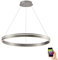 Paul Neuhaus Q-VITO LED Pendelleuchte, Works with Alexa - Smart Home, Fernbedienung CCT warmweiß - kaltweiß (79,4cm Silber)…