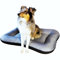 4L Textil KLEO Hundebett Grosse Hunde waschbar Hundekissen Grosse Hunde Hundematte Hundematratze Hundekissen XXL (L-110x90 cm, Grau(Mit Reißverschluss))