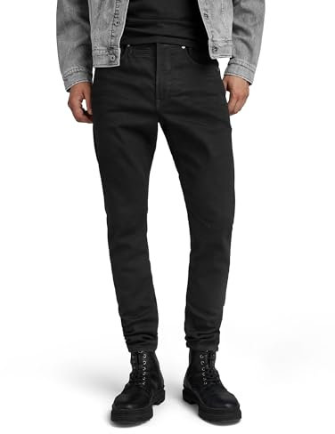 G-Star Homme Jean D-Staq 3D Slim, Noir (pitch black D05385-B964-A810), 31W / 34L