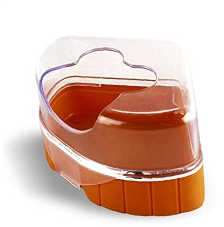 Froiny Transparenter Kunststoff-Hamster-Badezimmer-Container-sandkasten-Gerbil-Sand-trocken-Toilette
