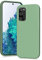YATWIN Cover per Samsung Galaxy S20 FE, Custodia in Silicone Morbido con Tagli di Precisione per Fotocamera, Design Ultra Sottile, Protezione 360° con Bordi Rialzati, Verde Menta‌