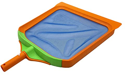 Pool Kescher in Gärten,Pool Skimmer Net,Kescher Pool Feinmaschig,Poolkescher,Schwimmbad Skimmer Netz, Pool Reinigung Bodenkescher,Kescher Poolreinigung,für Pool Reinigung (Ohne Teleskopstange)