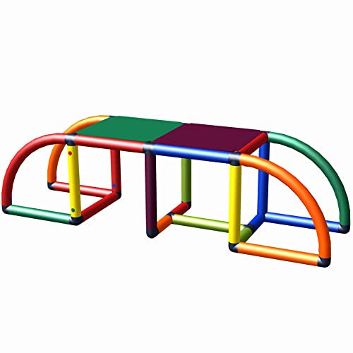 Move and stic SCHAN Kletterbrücke Spielbrücke Motoriktrainer Einsteigermodell Multicolor 6178