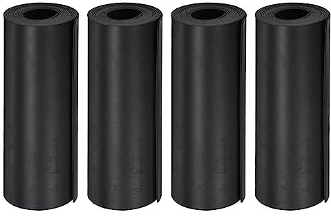 YOKIVE 4 Pcs Magnetic Fireplace Draft Stopper, Fireplace Vent Cover Blocker, Keep Chimney Insulation, Great for Overnight Heat Loss(Black, 40x4)