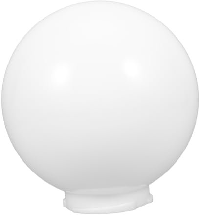 OSALADI Pantalla De Acrílico Redonda Para Lámpara Exterior Cubierta De Luz Accesorio Decorativo Para Jardín y Hogar