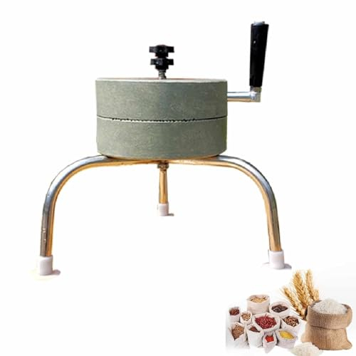 Getreidemühle Steinmühle Kaffeemühlen Einstellbar Rutschfest Sojabohnen-Milchmühle Stein-Getreidemühle, Haushalt Gewürzkräuter Zerkleinerer Manuelle Kaffeemühlen, Trocken-/ Nasskorn Mandeln Haferflock