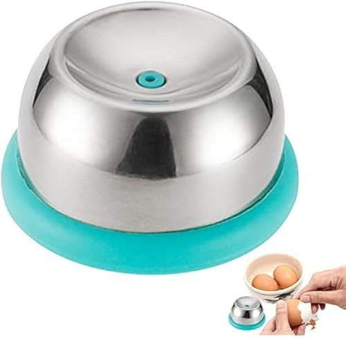 Snack Spinner Rotierende Aufbewahrung Eierstecher Stabiler Hartgekochter Eierstecher Nadel Eierstanzer Mit Sockel Handliches Eierstecher Loch Eierloch Schürhaken Verwenden Für Eier Und Mehr (Blau)