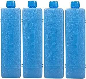 Freezer Blocks - 4 Pack 200/350/600ml Packs For Cool Box, Reusable Freezer Packs Cooler Ice Packs Long Lasting, Portable Cooler Freezer Ice Pack For Refrigerator Air Conditioner Fan Lunch Box