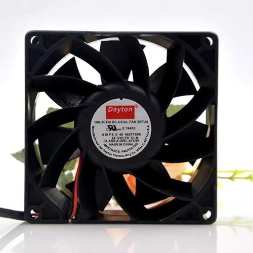 AXIAL FAN 2RTJ4 E19433 9038 24v 0.4A 106.3CFM 9CM 2 line 2P inverter industrial control computer cooling fan