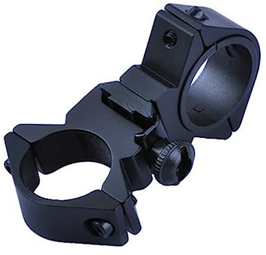 BESPORTBLE Wandern Ätherisches Taschenlampe Klemme Für Fahrrad Feste Kombination Clip 25-30mm Klemme Schwarz Für Nacht