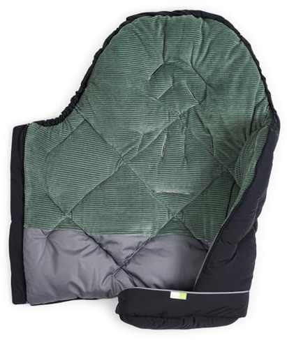 Liebes von priebes JENS Winter-Fußsack, 100cm | Universal für Kinderwagen & Buggy, Fußteil komplett abnehmbar, Mumienform, atmungsaktiv