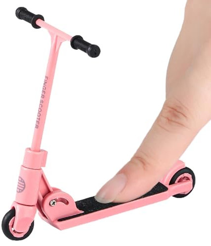 Ruyeiig Fingertip-Tretroller,Fingertip-Scooter faltbar,Interaktiver Fingerbewegungsroller mit Bremse - Tisch-Roller-Brettspielzeug, trainiert Fingerflexibilität und Koordination
