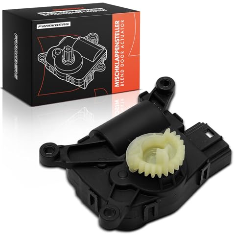 Frankberg Stellmotor Stellelement Klimaanlage Rechts Kompatibel mit Golf VII 5G1 BE1 BE2 BQ1 A3 8V1 8VK Pas.sat 3G2 CB2 Oct.avia IV NN3 NX3 Leon 5F1 Superb III Replace# 5Q0898511D