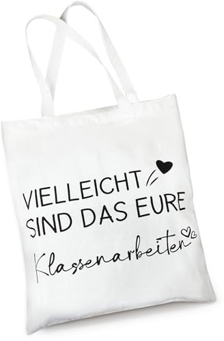 BOYATONG Lehrer Geschenk, Stofftasche Geschenk Lehrerin, Baumwollbeutel Geschenke für Lehrer