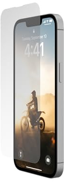 URBAN ARMOR GEAR UAG Designed for iPhone 17e / iPhone 16e Screen Protector Glass Shield Clear - Tempered Glass Anti-Fingerprint Anti-Reflective Bubble Free Ultra HD Scratch Resistant