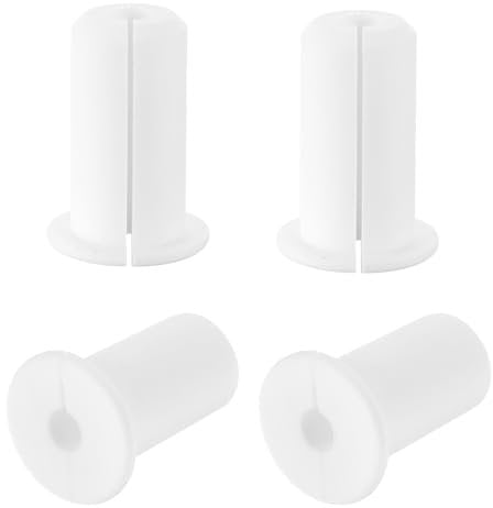 Lot de 4 traverses murales pour passage mural Starlink - Câble extérieur - Kit de gestion de câbles - Grommets muraux pour trou mural de 3/4 - Routeur de câble Starlink et adaptateur Ethernet (blanc)