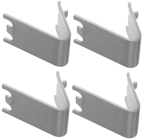 Veemoon Refrigerator Replacement Parts Fridge Shelf Clips Freezer Clamp Hooks Fridge Holder Bracket Universal Shelf Support