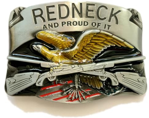 CL&J BB Redneck Gürtelschnalle Country Jagd Western Cowboy Cowgirl Indianer Motorradfahrer (RDNK1)