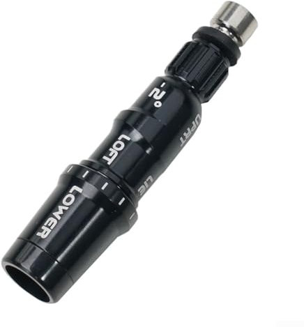 Honseadek Golf Shaft Adapter Sleeve 335, Compatible For TaylorMade SIM SIM2 M6 M5 M2 M1 R15, Driver Fairway, Wood Golf Club Component, Black