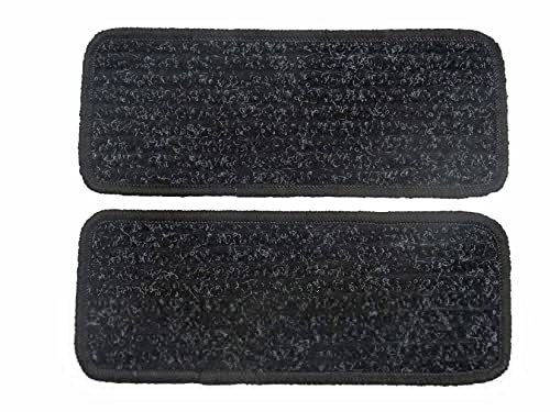 Jeu de Tapis Compatible avec Fiat Ducato, Type 250 (année de Construction 2006-2024), Robust Anthrazit | 2 Tapis de Marche | Contour Gris