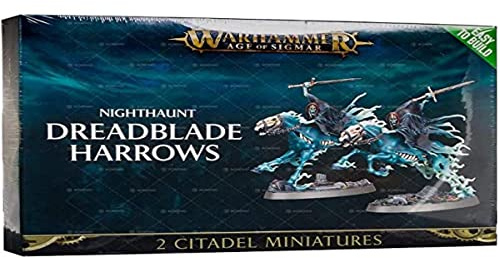 Games Workshop Warhammer AoS - Easy to Build: Nighthaunt Dreadblade Harrows