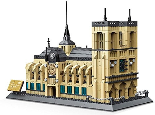 WANGE Kathedrale Notre Dame - ArtikelNr. 5210, Anzahl der Teile: 1380