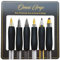 Chrome Cherry Omni Grip, Ergonomic and Comfortable Pen Grip for Pens, Pencils, and Styluses, Designed for Adults and Professionals, Set of 6 (Writing Tools Not Included)
