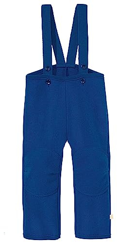 disana Walk-Hose, 100% Bio-Merinowolle GOTS, IVN Best | besonders robuste Kinderhose | Kleinkind Kind Unisex | Made in Germany | Marine Gr. 110-116