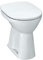 Laufen PRO Stand-Flachspül-WC, Abg. innen senkrecht, 360x470, Farbe: Bahamabeige - H8259570180001