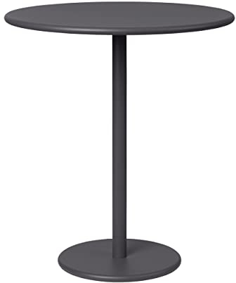 blomus Beistelltisch -STAY- | Gartentisch aus Aluminium | Farbe Magnet | Ø 40 x 45H cm | Outdoor Tisch mit sanft abgerundeten Kanten