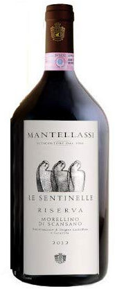 Vino Tinto Le Sentinelle Morellino di Scansano DOCG Riserva Fattoria Mantellassi (1 botella 5 litros)