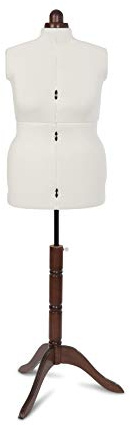 Adjustoform Lady Valet Large Textured Ecru Adjustable Dress Form (UK Dress Size 20-26)