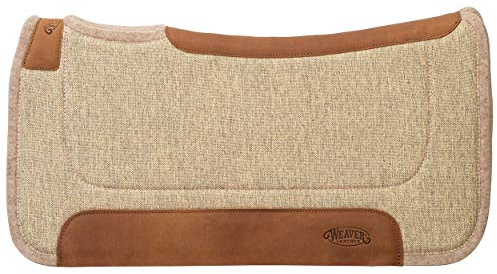 Weaver Leather Uni-Erwachsene 30X30 CNT Jute/FLT S/PAD,BG/GY Schabracke, Beige/Grau, L x 30 W-1 Thick