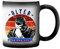 retro Alter Katastrophe vintage Lustiger Spruch Alter Black Magic Tasse Mug