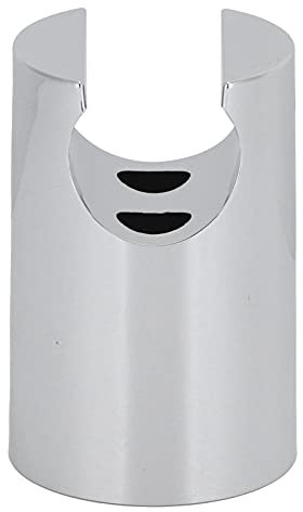 Shower Head Holder, Wall Mount ABS Hand Shower Bracket Universal Shower Holder Simple Stand Bracket Supplies Bathroom Fixtures for Home Bathroom Hotel (Silver)