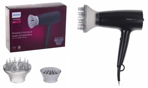 PHILIPS SECADOR DE Pelo BHD 302/30 1600 W Black