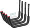 Crochets de rangement pour kayak de garage, 38,5 cm, support mural robuste pour kayak, canoë, planche de surf, planche de ski, échelle, chaises pliantes, vélo et outils de jardin