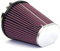 NINOMA Filtro dell'aria a fungo da 62 mm, aspirazione for moto, filtro dell'aria conico ovale compatibile con Harley Softail Road King FLHR Street Glide 08-2016