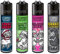 Clipper® 4er Set Sheep Feuerzeuge + 1 Sticker High Zombie