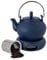 TEATALK Ceramic Teapot with Strainer and Warmer 27 oz Large Tea Pot with Infuser for Loose Tea