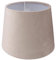 Kleiner Lampenschirm aus Stoff, Ovaler Lampenschirm, Dekorativer Lampenschirm, E27, E14, Doppelter Verwendungszweck, Konischer Lampenschirm, Lampenabdeckung, Lampenzubehör (Beige)