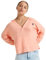Roxy Sunday Cozy - Pullover Hoodie for Women - Sweat à Capuche - Femme - M - Rose