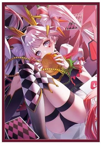 Volcanic Island 50ct 63x90mm Holographic Top Loading Trading Card Sleeves for YuGiOh/Japanese Art Anime Printing Card Sleeves Protectors (Malice)
