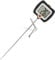 Hoquare 25cm Probe Digital Food Thermometer, Candy Milk Meat Thermometer with Pot Clip, LCD Display, 180° Rotating High Accuracy Instant Read Digital Thermometer for Frying, Grilling, Cooking